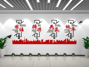 如何解讀企業文化墻的文化價值觀？